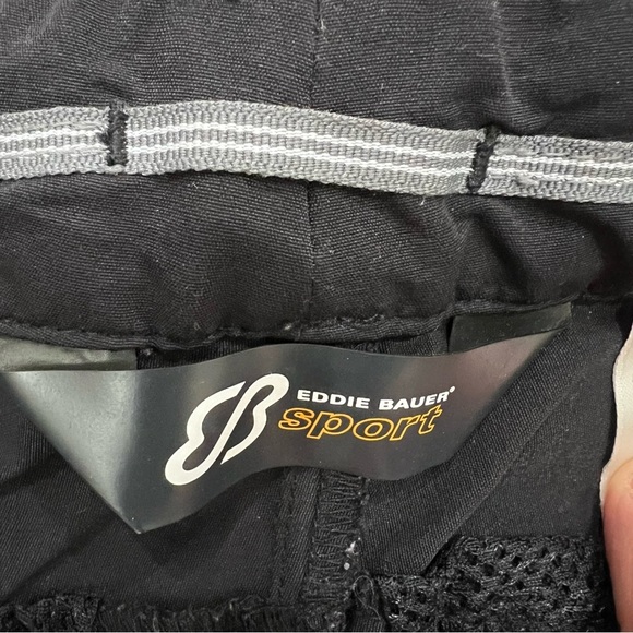 Eddie Bauer Sport Women Size 4 Black Pants Active Stretch Outdoor Hiking, - Picture 9 of 16
